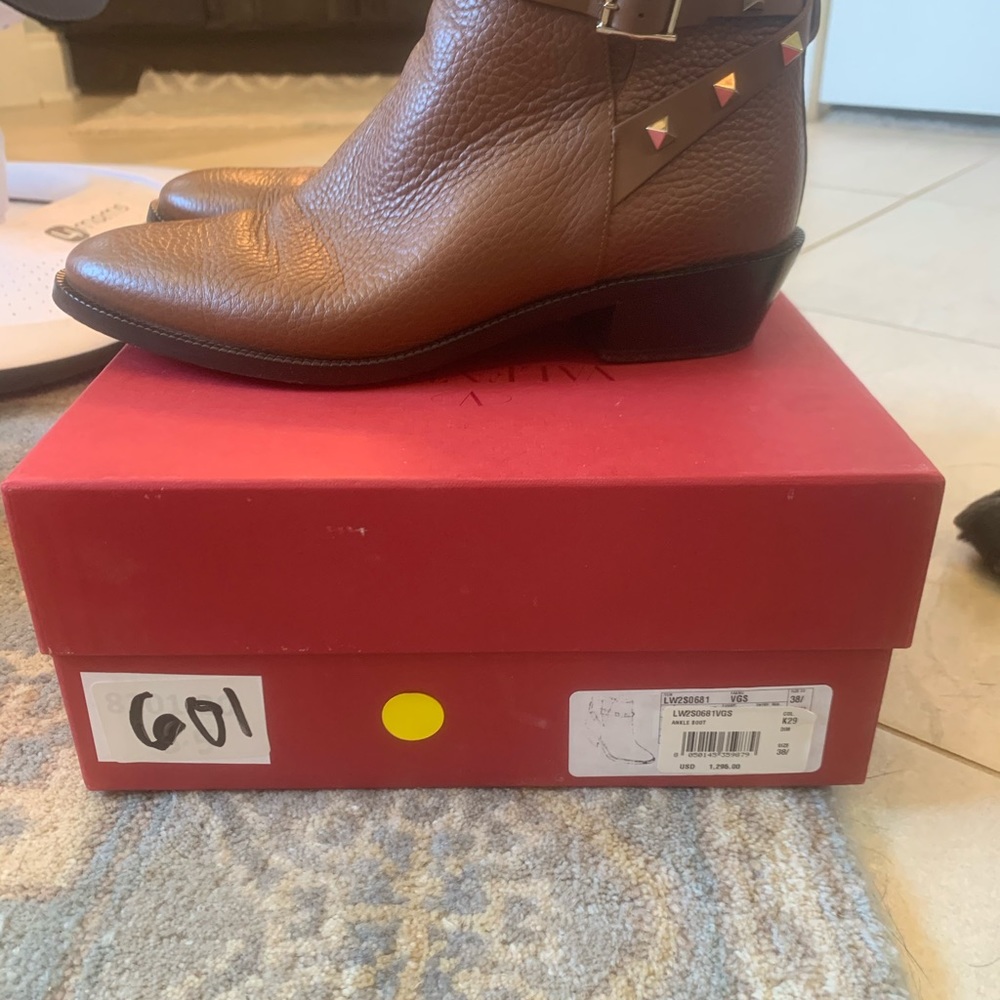 Valentino Rock Stud Bootie size 38.5